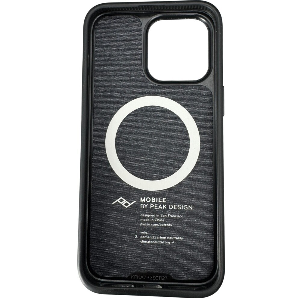 Peak Design iPhone 15 Pro Max Case MagSafe Compatible Fabric Anti-Shock